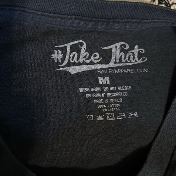 Take That size M Grow Through It well loved tee but no holes - Picture 3 of 5